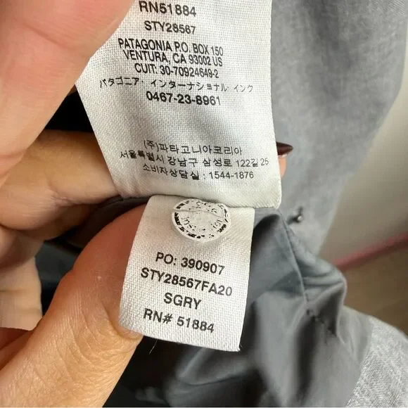 Patagonia Vosque 3-in-1 Parka Women's Size Small Style 28567 Grey - Picture 6 of 16